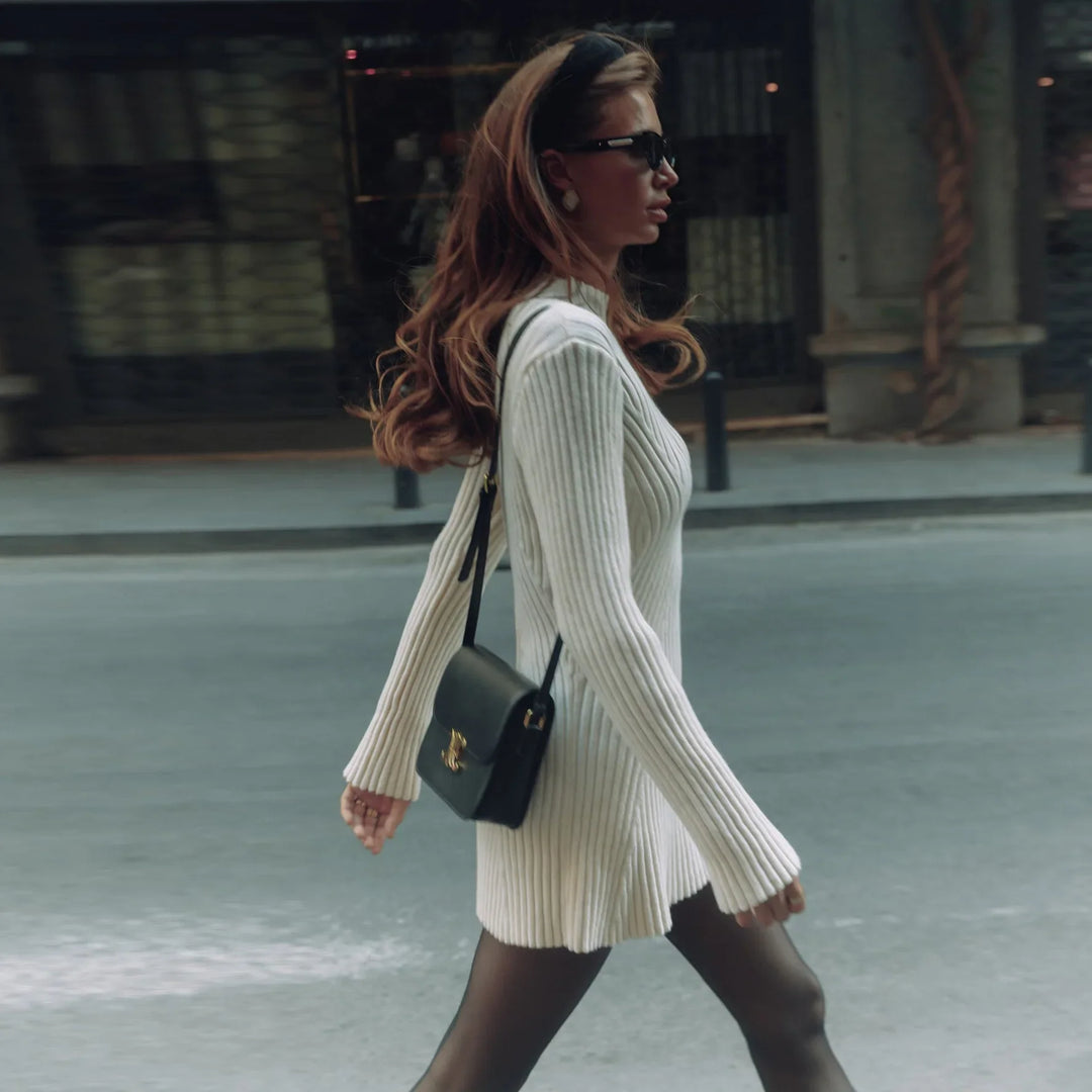 Knitted Mini Dress - Helena