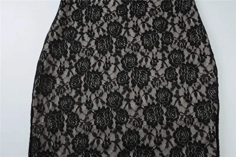 Lace Maxi Dress - Shi Lin