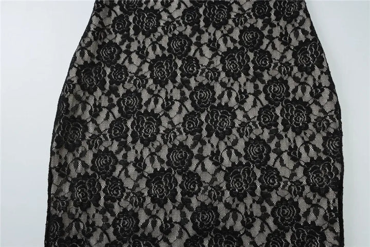 Lace Maxi Dress - Shi Lin
