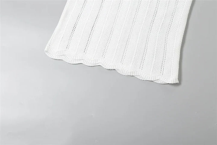 Knitted Beach Maxi Dress - Alyssa