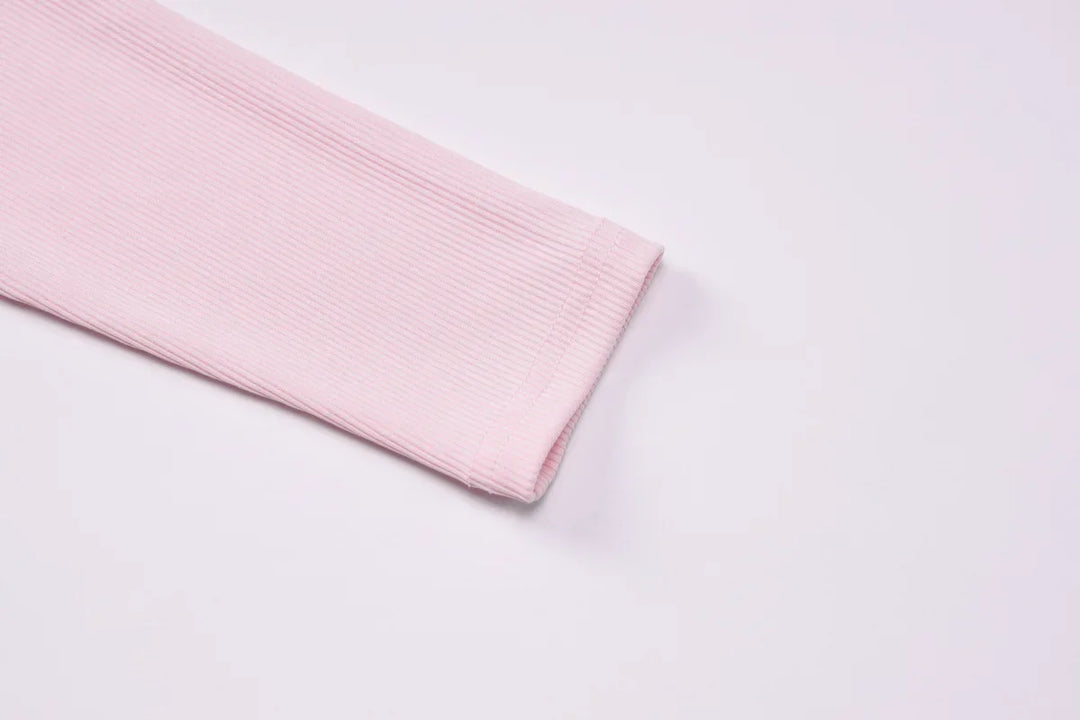 One-Piece Knitted Jumpsuit with Button Detail - Lauren