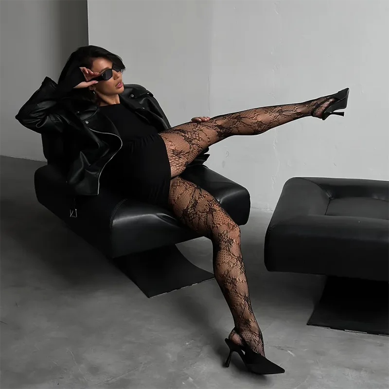 Tights in Various Designs: Lace / Mesh / Floral / Holes / Bows
