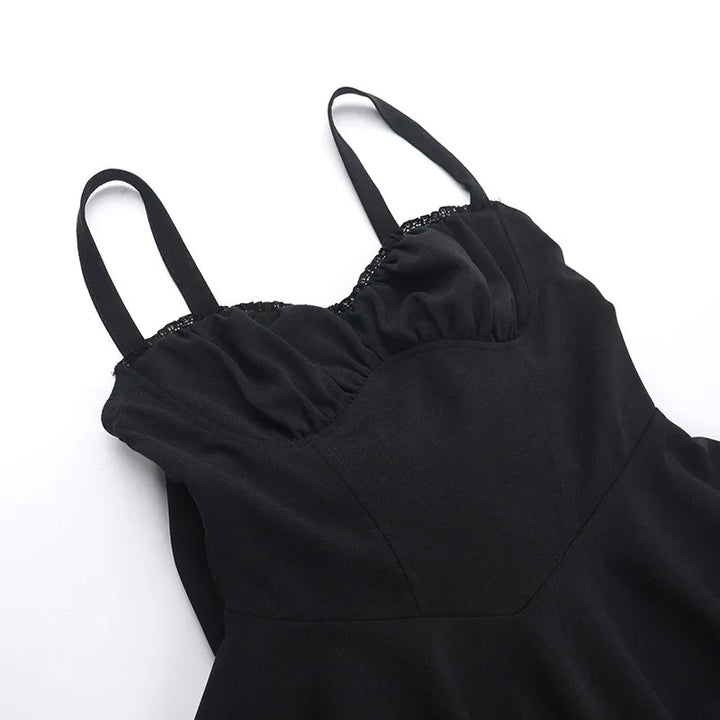 A-line mini dress with bow detail on the back - Ramona