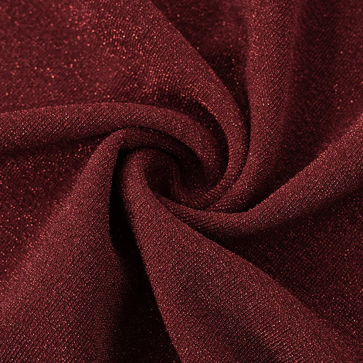 Strapless Maxi Dress with Glitter and Ruching Design - Harlee