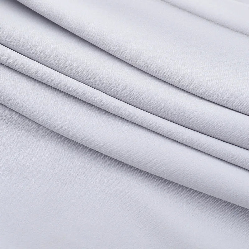 Tailored mini A-line dress with neckline design - Naomi