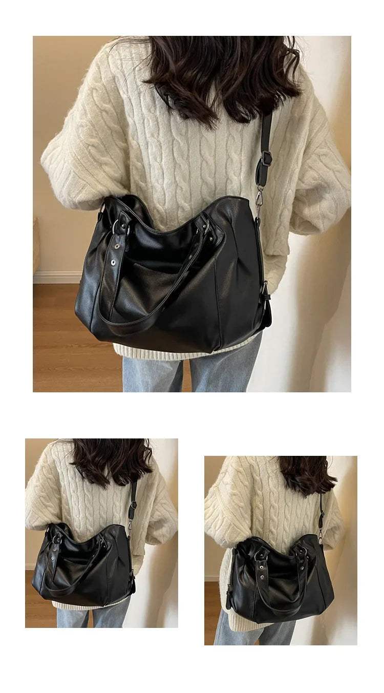 תיק דמוי עור בעיצוב רטרו