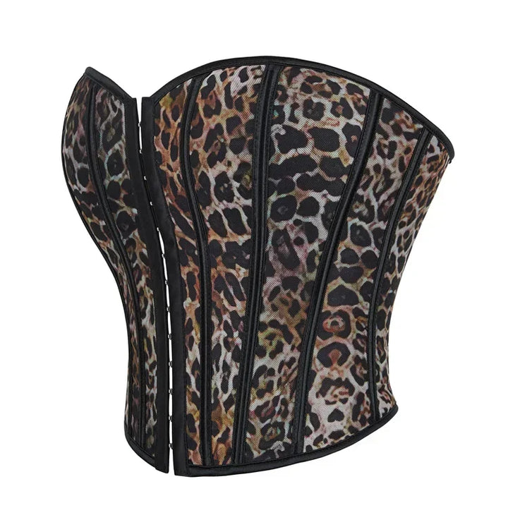 Strapless Corset with Pin Closure and Back Tie for Waist Shaping - Jayla