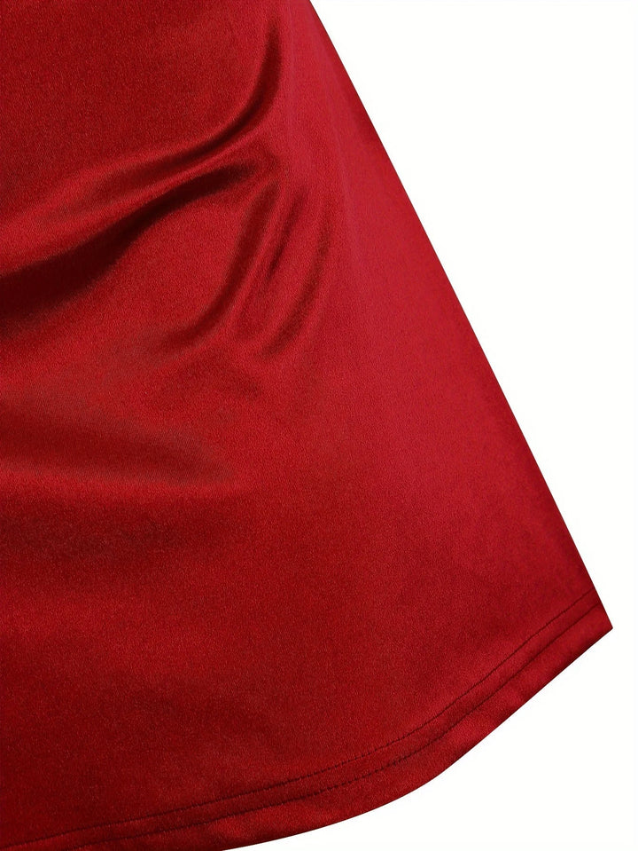 Satin Mini Dress - Bianca