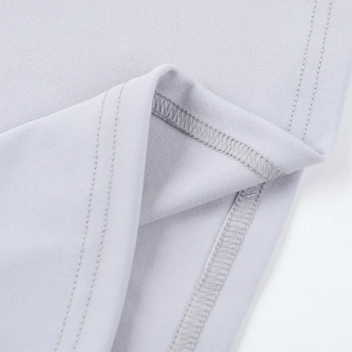 Tailored mini A-line dress with neckline design - Naomi