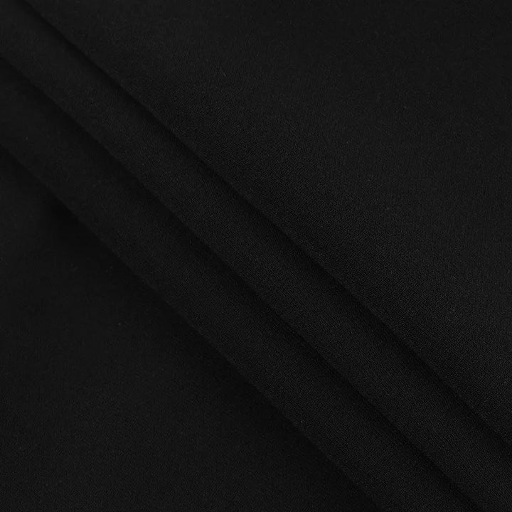 A-Line Mini Dress with Deep Neckline and Pocket Details - Bianca