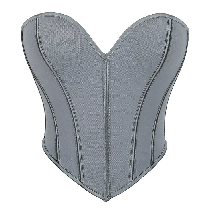 Strapless Corset with Heart-Shaped Neckline - Meredith