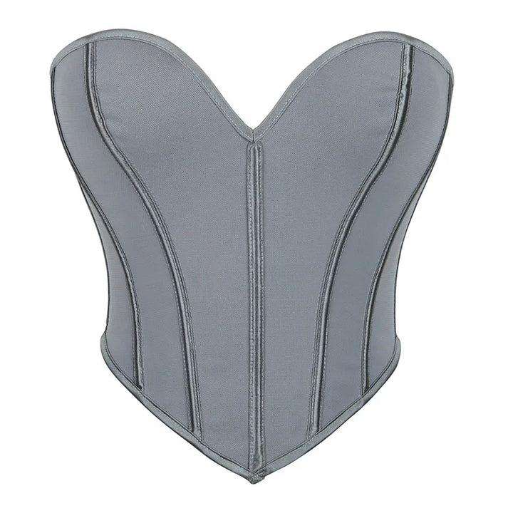 Strapless Corset with Heart-Shaped Neckline - Meredith