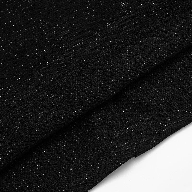 Mini sequin dress with pleated design - SHAYA