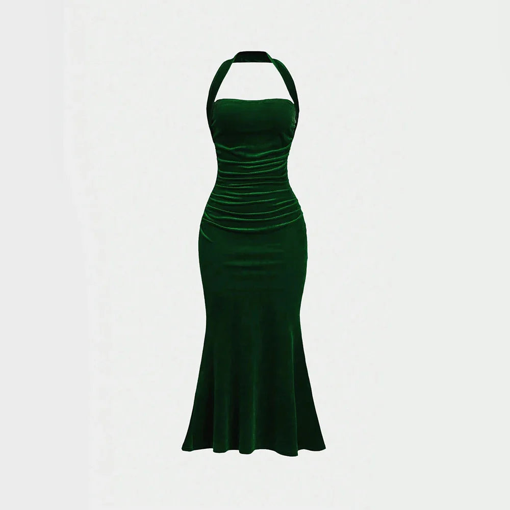 Velvet Maxi Dress - Laylani