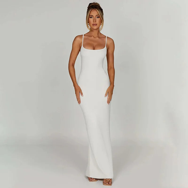 Fitted maxi dress - Anita