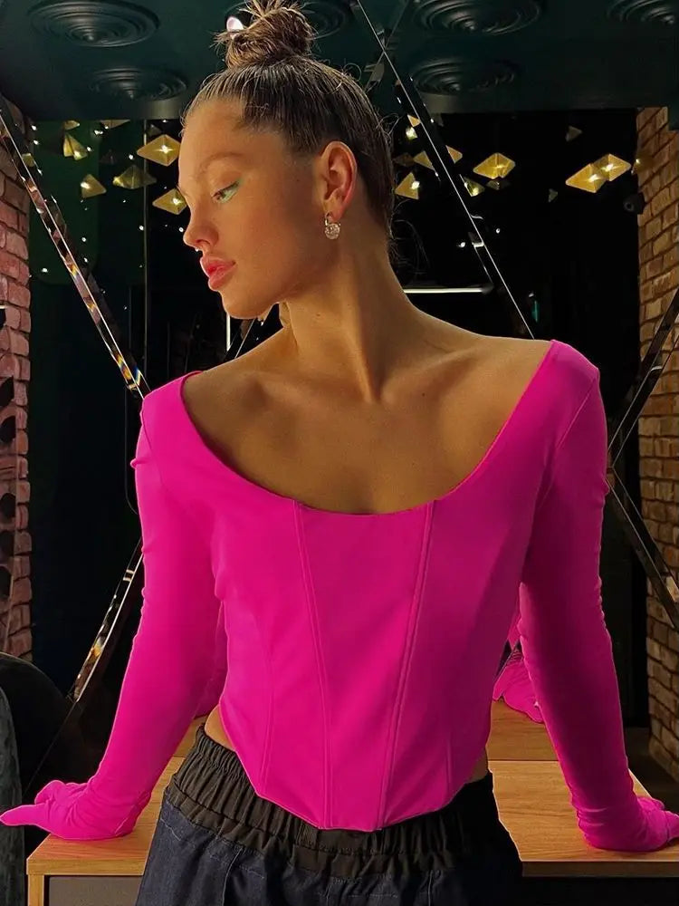 Fitted Corset Shirt - Hilary