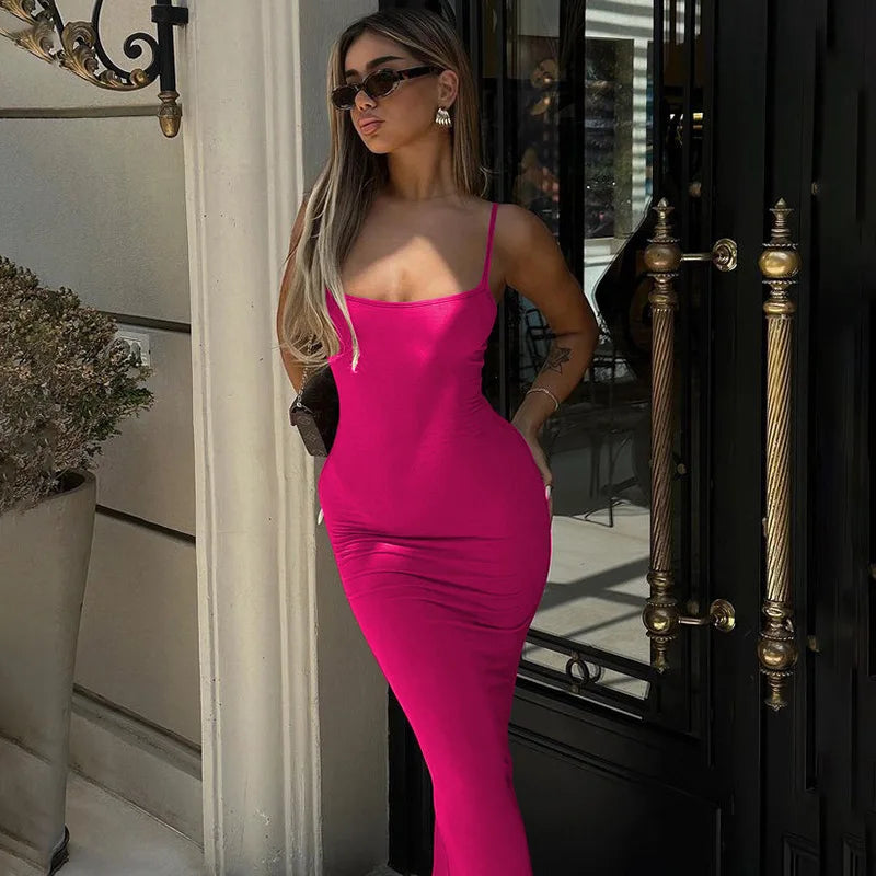 Fitted maxi dress - Anita