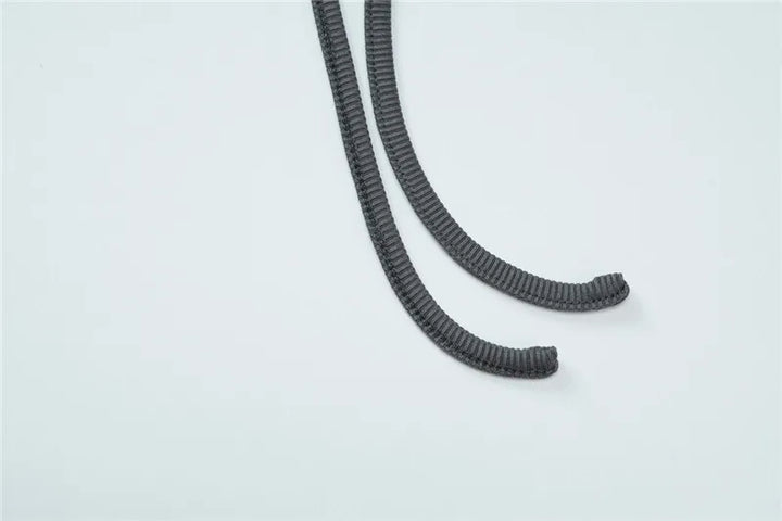 Modest knitted A-line maxi dress with waist ties - Liri