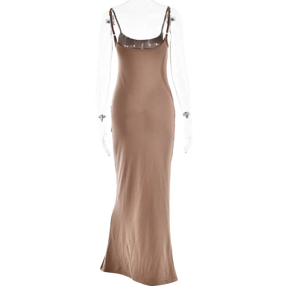 Fitted maxi dress - Anita