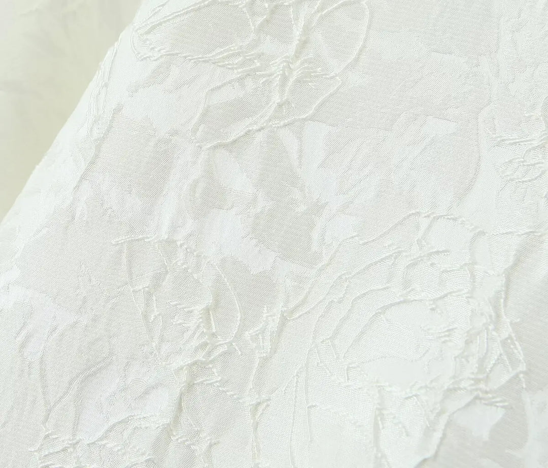 Mini Dress with Floral Embroidery and Lace Detail - Blanca