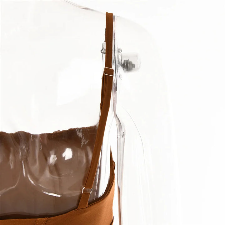 Fitted ruched maxi dress - Noya Lee