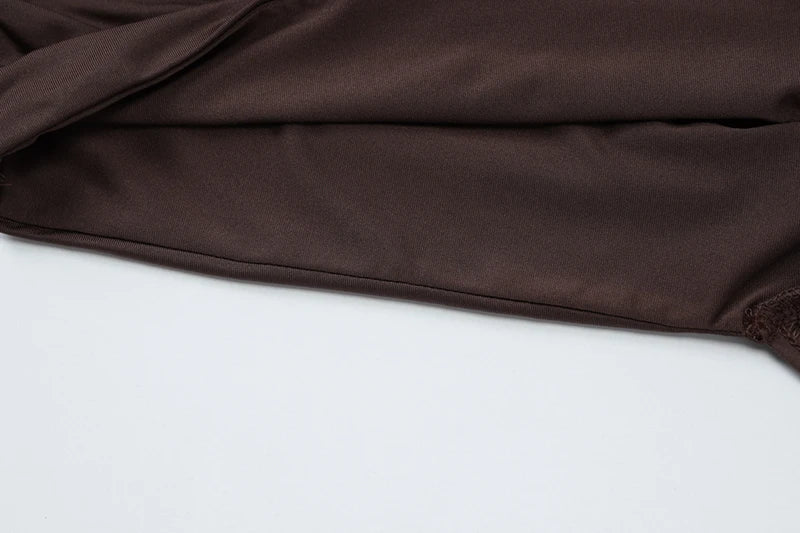 Mini dress with ruching and asymmetrical design decorated with a train - Jay
