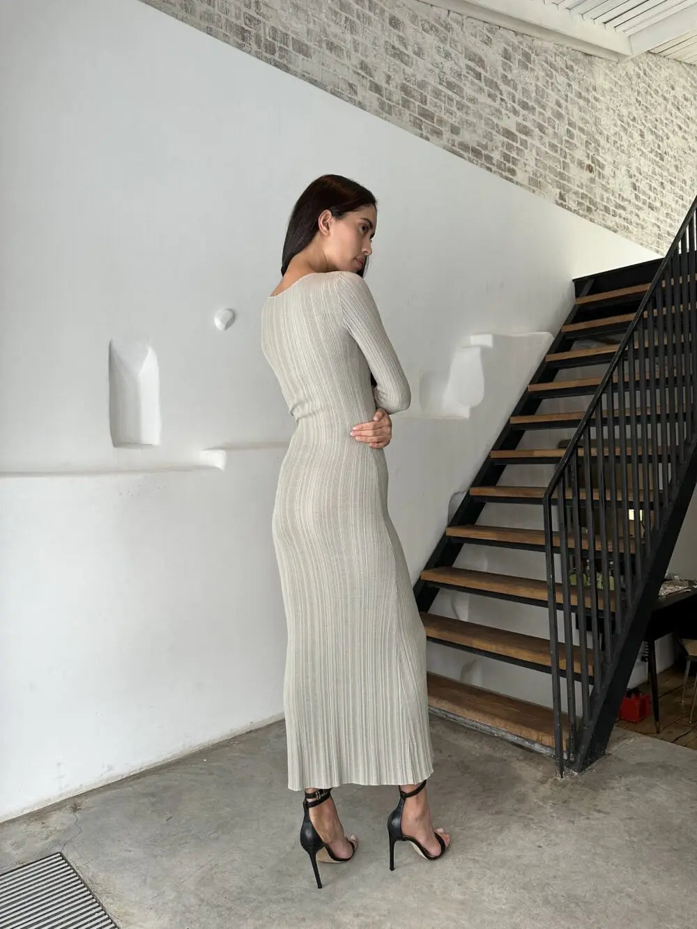 Knitted Maxi Dress - Felicity