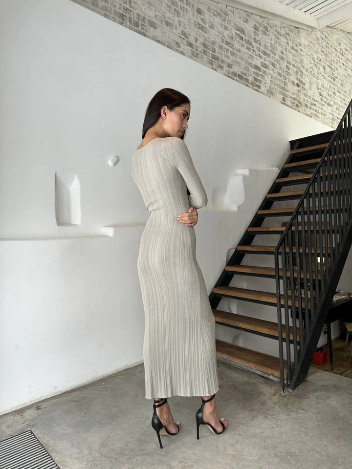 Knitted Maxi Dress - Felicity