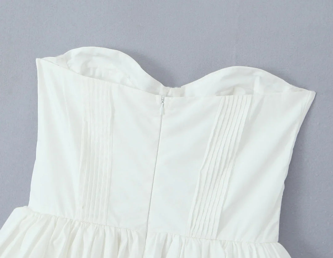Strapless A-Line Mini Dress - Ayra