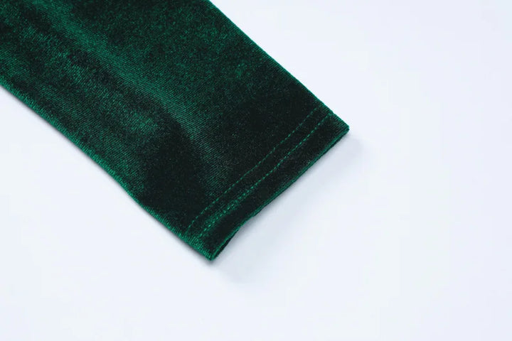Velvet midi dress - Lorenza