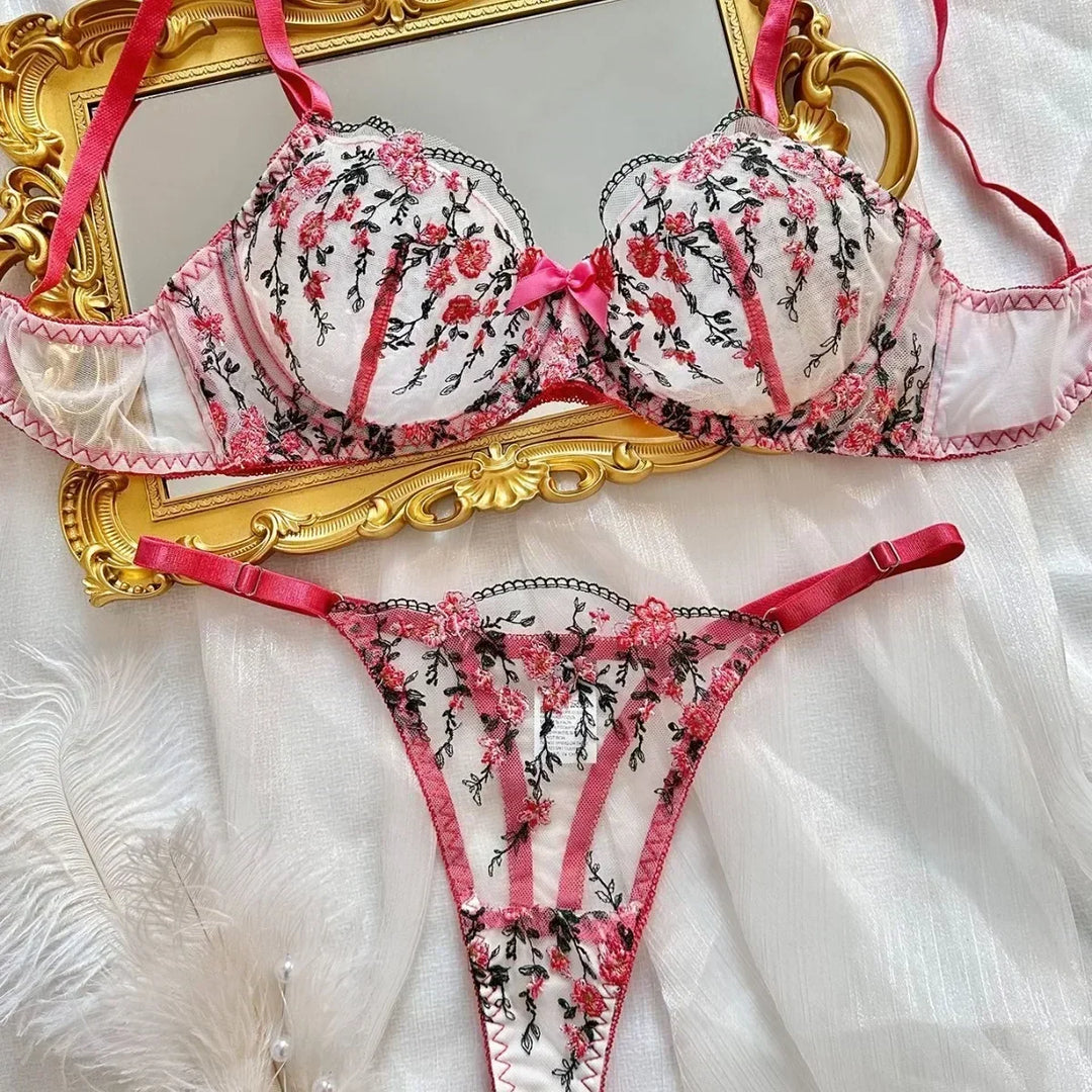 Sheer Floral Design Set - Journee
