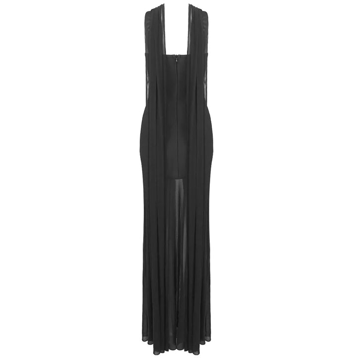 Strapless Chiffon Maxi Dress - Genesis