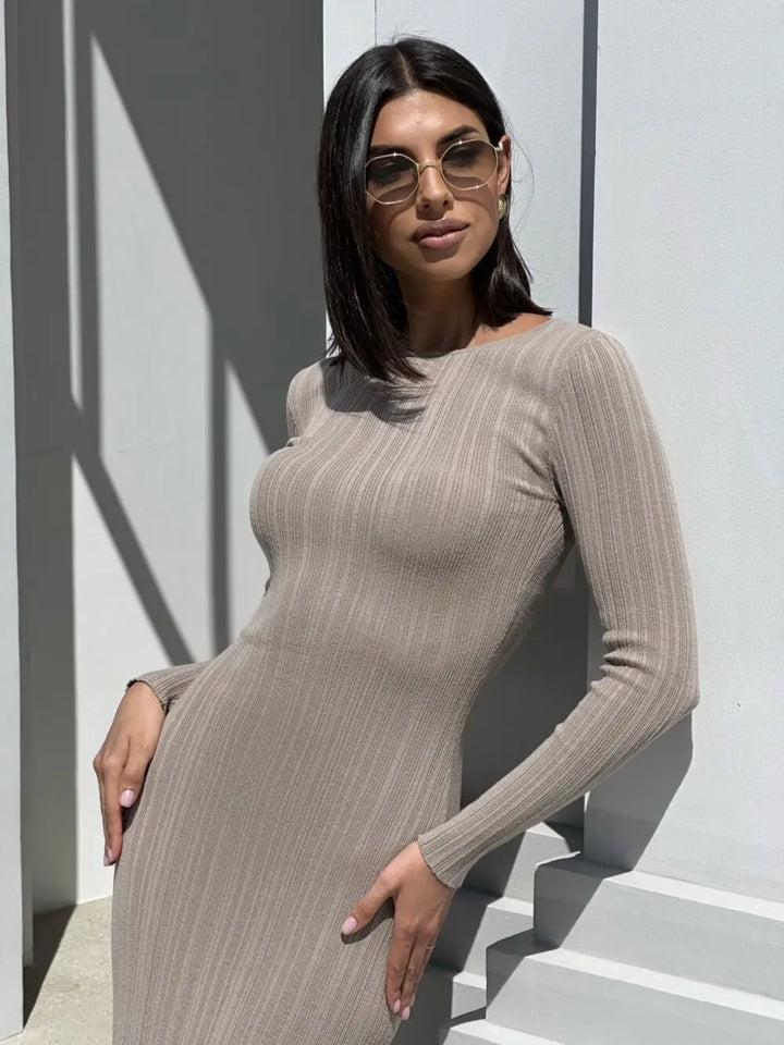 Knitted Maxi Dress - Felicity