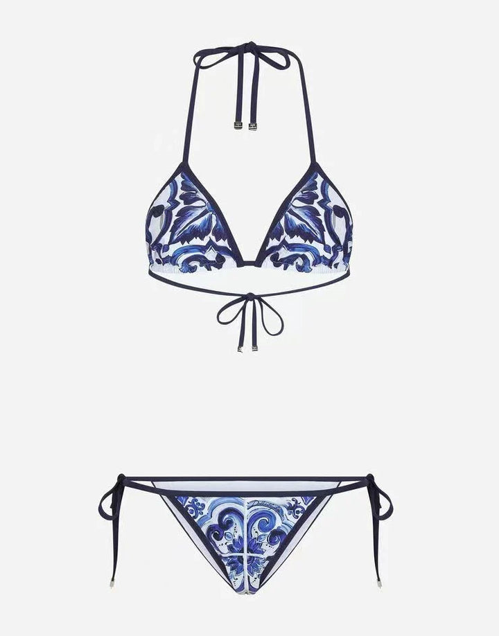 One-Piece / Bikini with Porcelain Print - Ruth