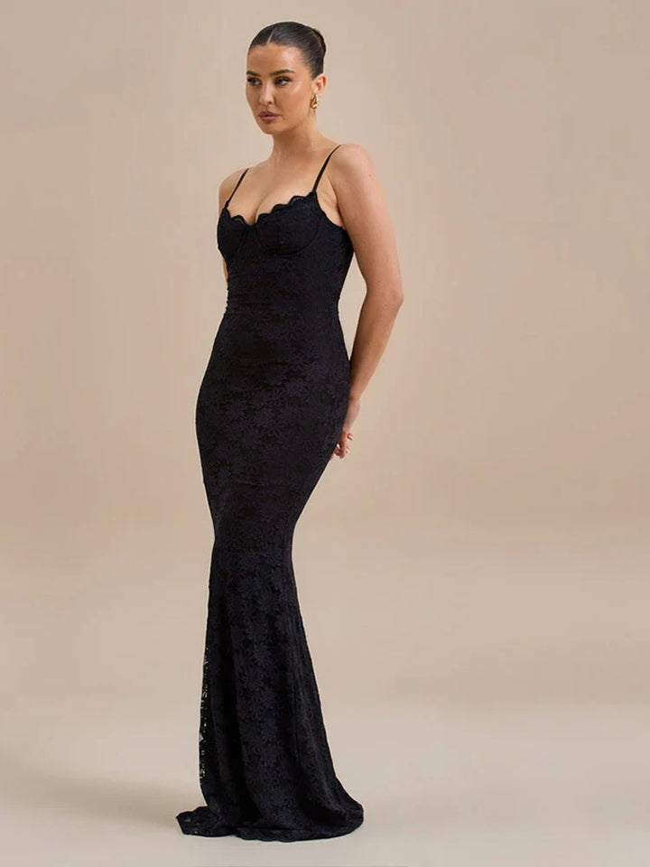 Lace maxi dress - Milan