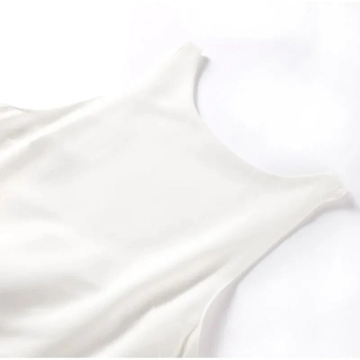 Mini Dress with Whipped Cream Design - Rosalie