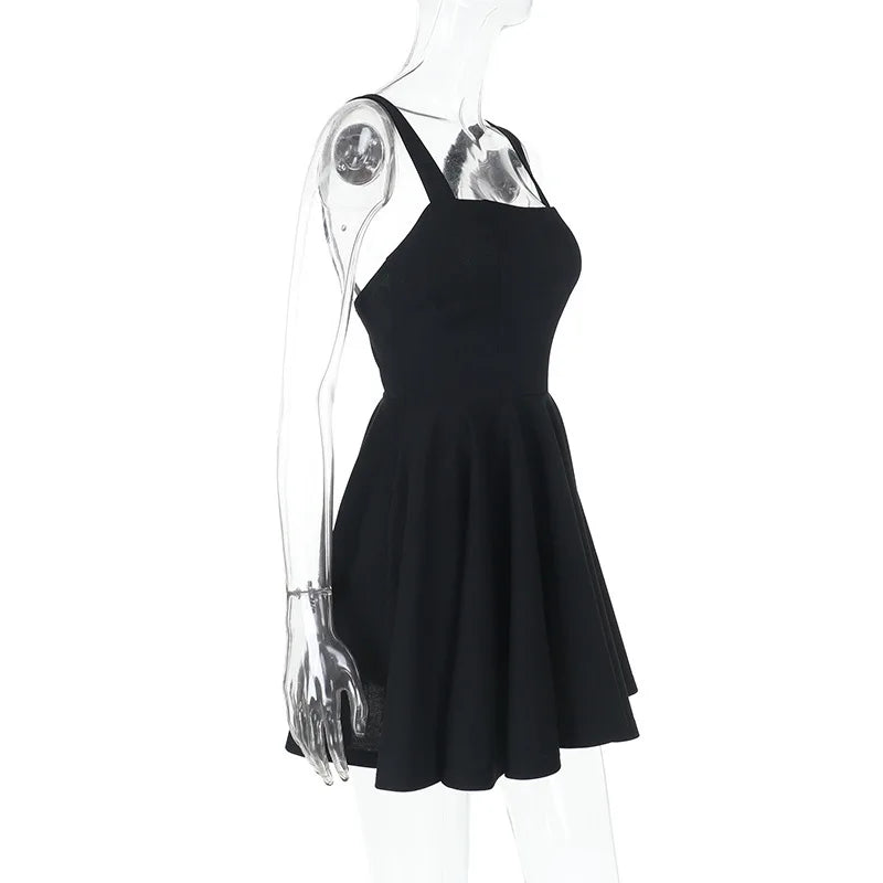 A-Line Mini Dress with Bow Detail - Emma