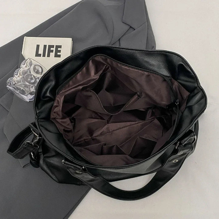 תיק דמוי עור בעיצוב רטרו