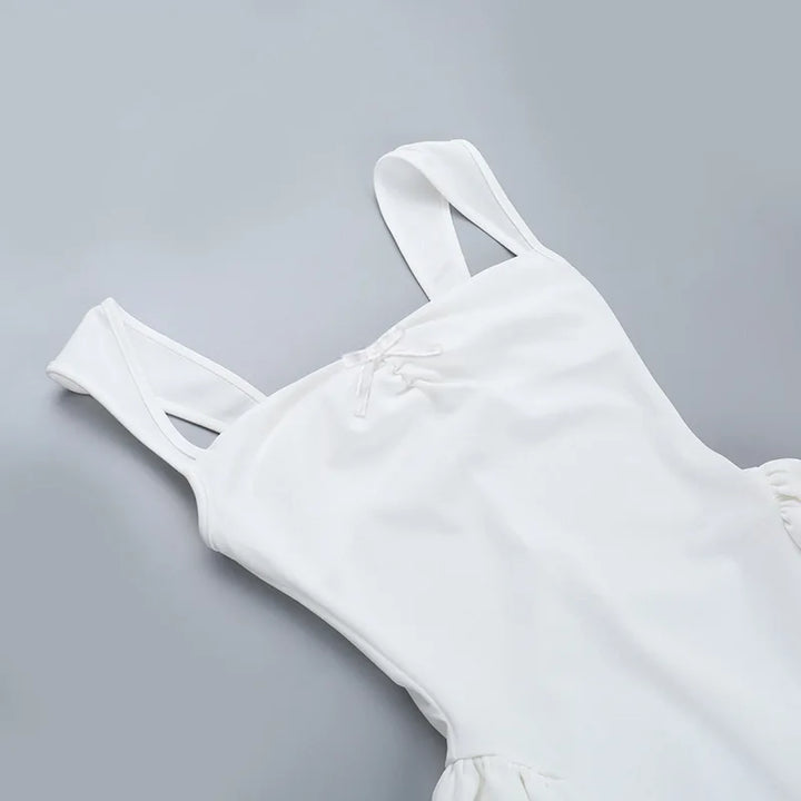 A-line mini dress in a babydoll style - Ellis
