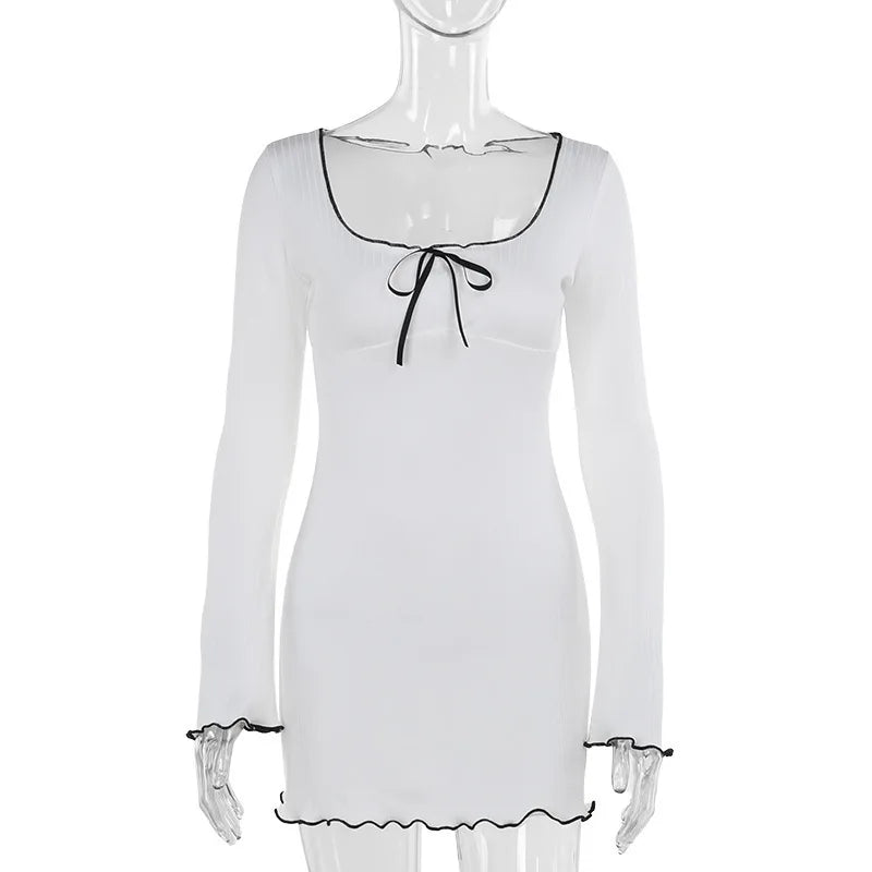 Knitted mini dress - NELLY
