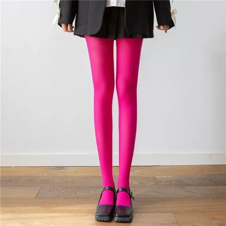 Opaque / sheer tights in a variety of colors