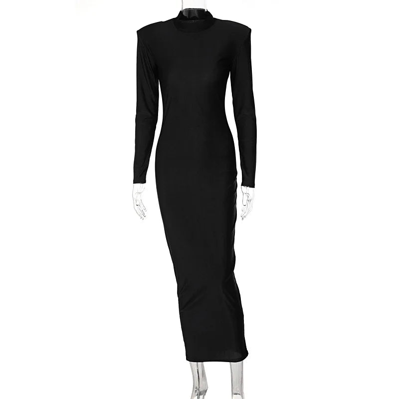 Fitted Shaping Maxi Dress - Cali