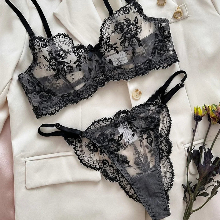 Sheer Floral Design Set - Journee
