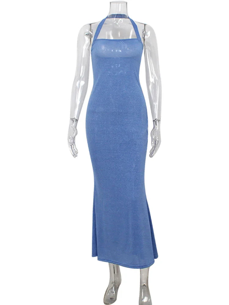 Maxi dress with sequins - Lilianna