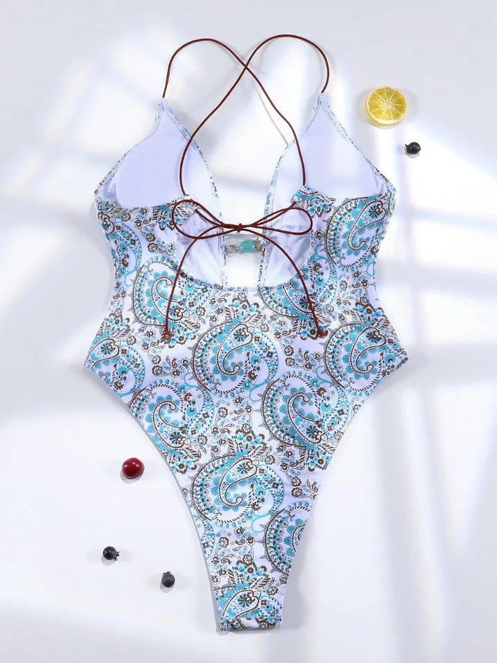 One-piece swimsuits in various summer colors - Rotem