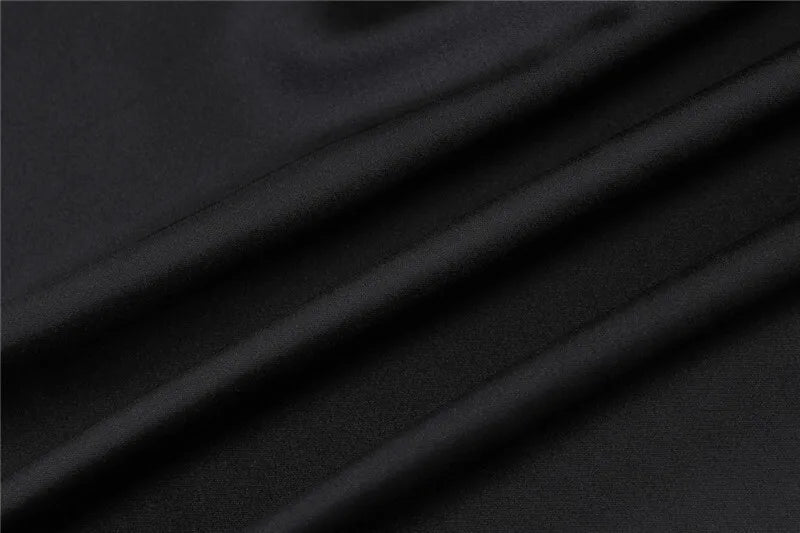 Maxi satin dress with lace decoration and matching scarf, open back - Liset