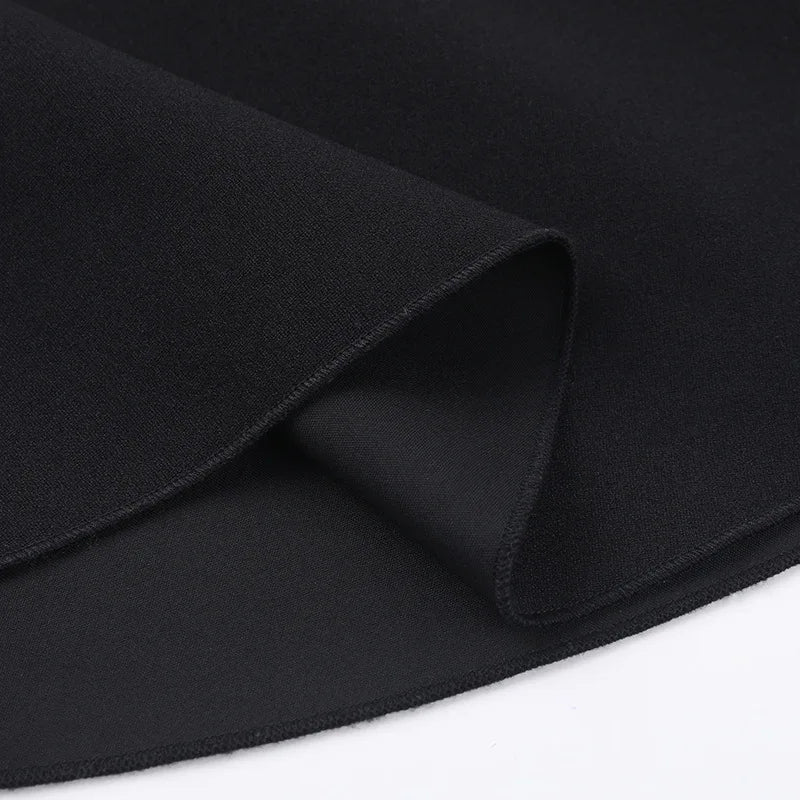 A-line mini dress with bow detail on the back - Ramona