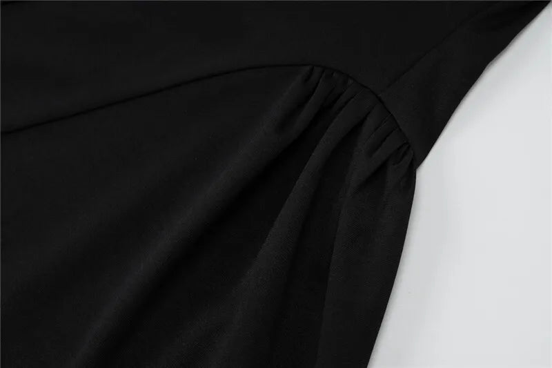 Mini A-line dress with off-shoulder - Margo