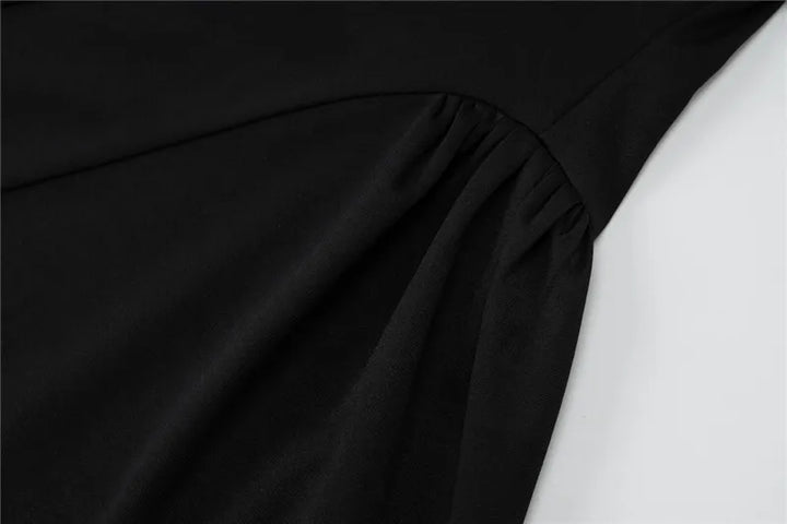 Mini A-line dress with off-shoulder - Margo
