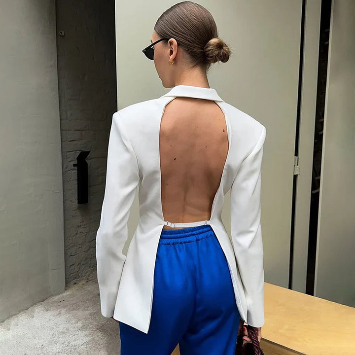Open-back blazer - Yale